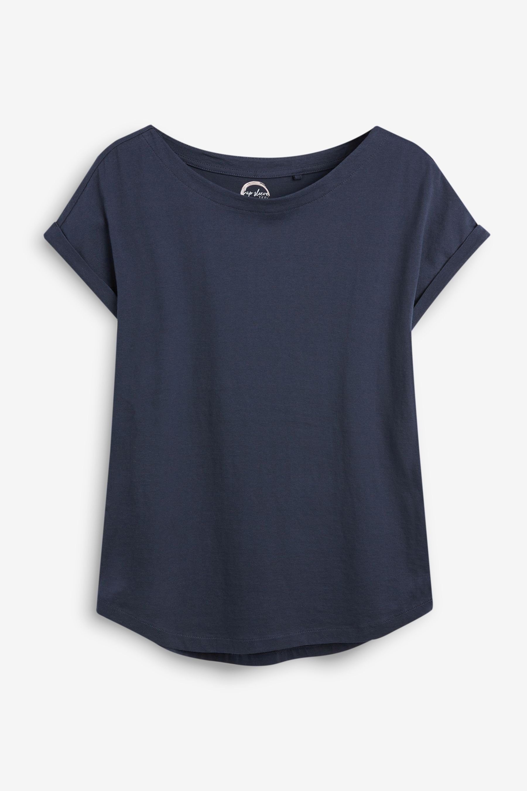 Next T-Shirt T-Shirts, V-Ausschnitt und Flügelärmel, 5er-Pack (5-tlg)