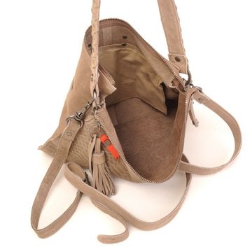 berba Schultertasche BARBAROSSA Serpente - Schultertasche in taupe