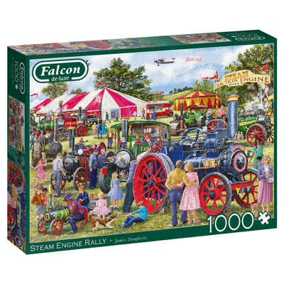 Jumbo Spiele Puzzle Janice Daughters Dampflok Rally Puzzle, 1000 Puzzleteile