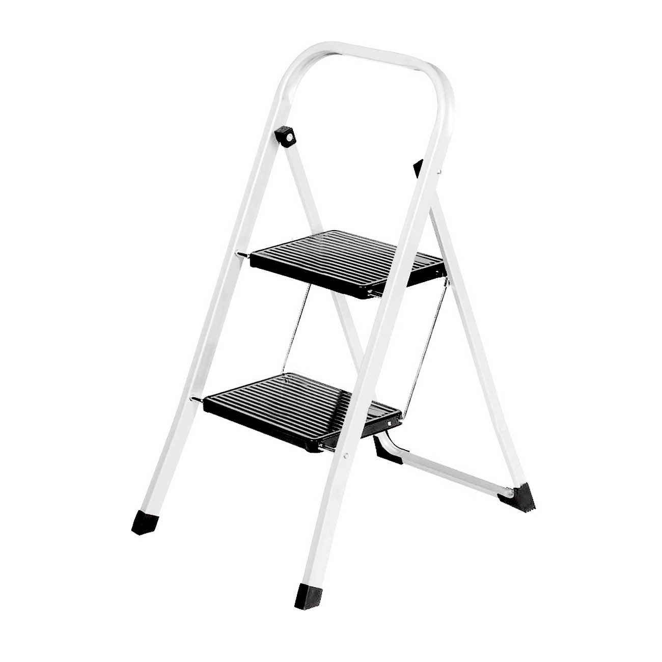 Bubble-Store Trittleiter 2 Stufen Leiter (max. 150 kg), Trittleiter mit 2 Stufen