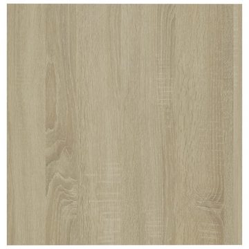 furnicato Wandregal Wandschrank Sonoma-Eiche 80x39x40 cm Holzwerkstoff