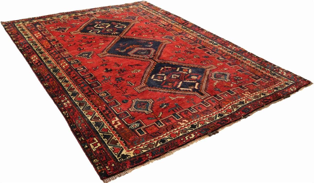 Orientteppich Shiraz 209x279 Trading, Nain rechteckig, Perserteppich, mm Orientteppich 10 Höhe: Handgeknüpfter 