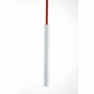 Depot4Design Garderobenhaken Wardrope Seil Rot, 4 Haken Weiß, hängende Seilgarderobe