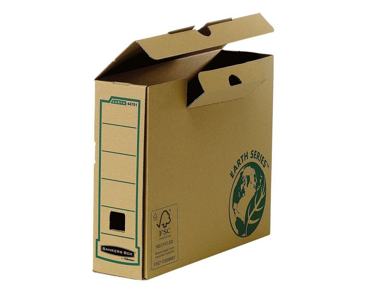 Thumbnail - BANKERS BOX EARTH SERIES Archivcontainer Earth (20 St), Ablagebox aus 100% Recyclingkarton
