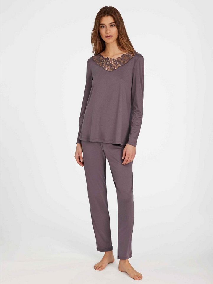 Hanro Pyjama »Pyjama, lang« (2 tlg) online kaufen | OTTO