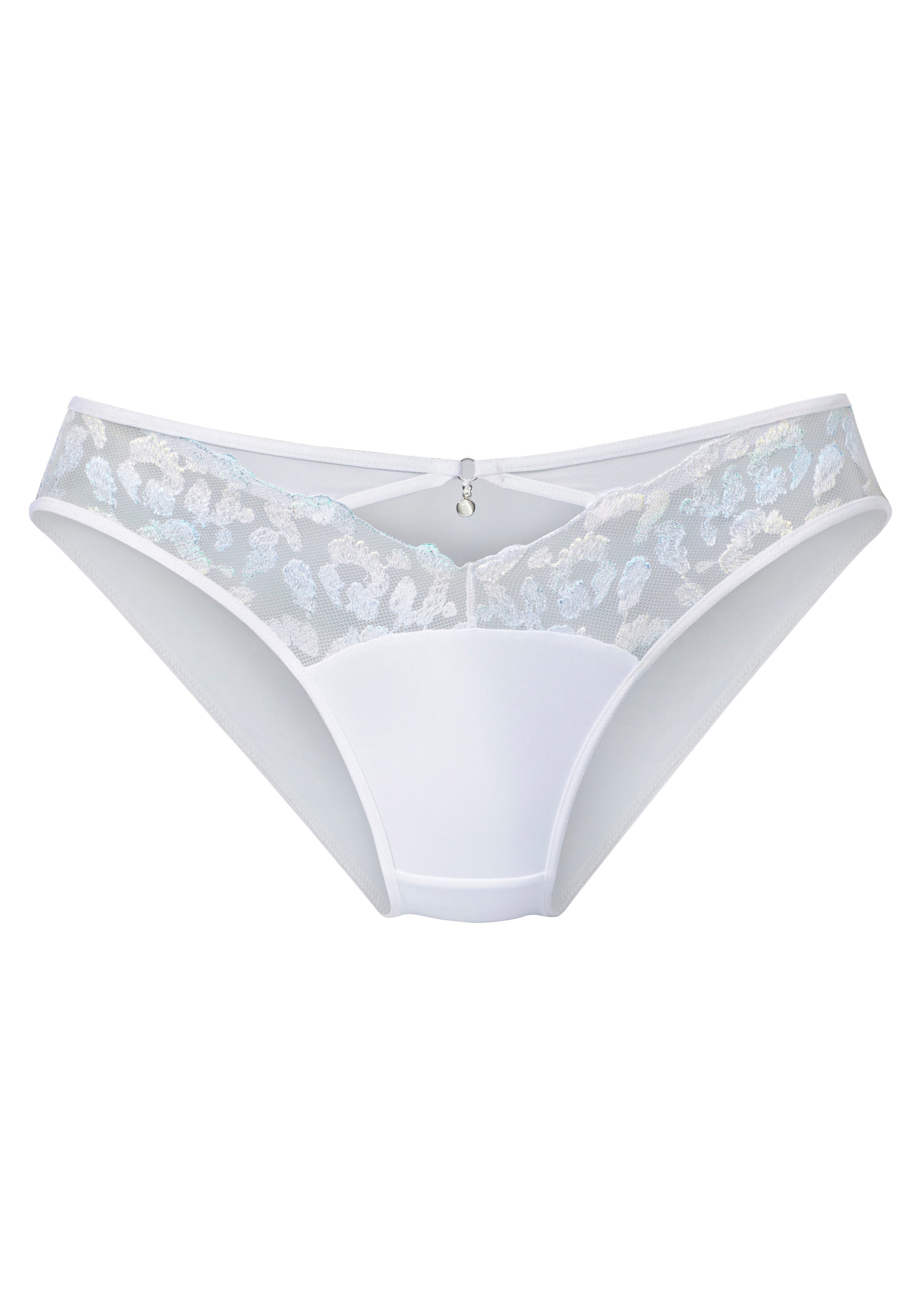 JETTE Slip als Dessous-Set kombinierbar, aus Stickereispitze mit Glitzer-Effekte sexy Unterwäsche, sexy Dessous, Reizwäsche Damen. € 24,99