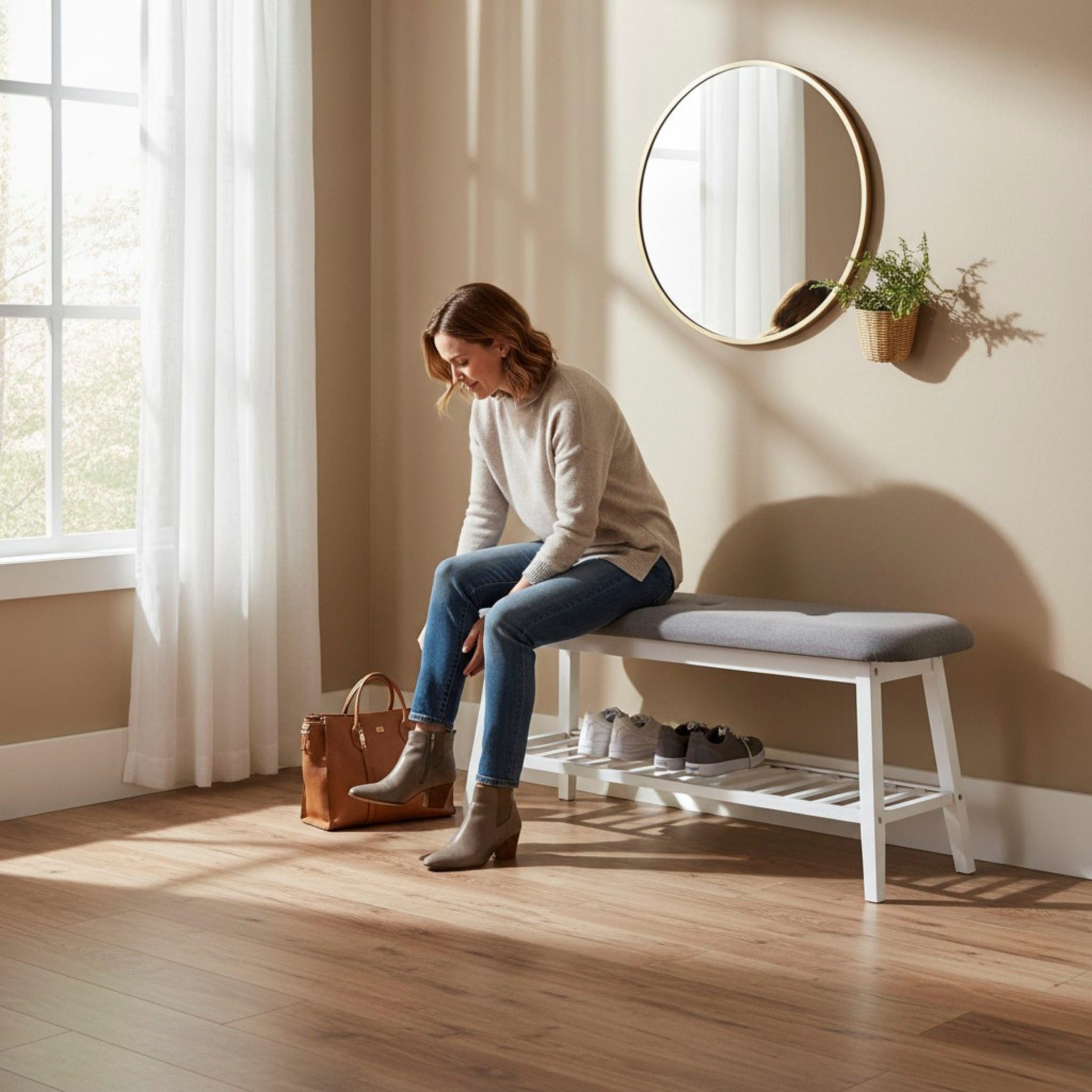 HAKU Schuhbank 18338, Breite 100 cm