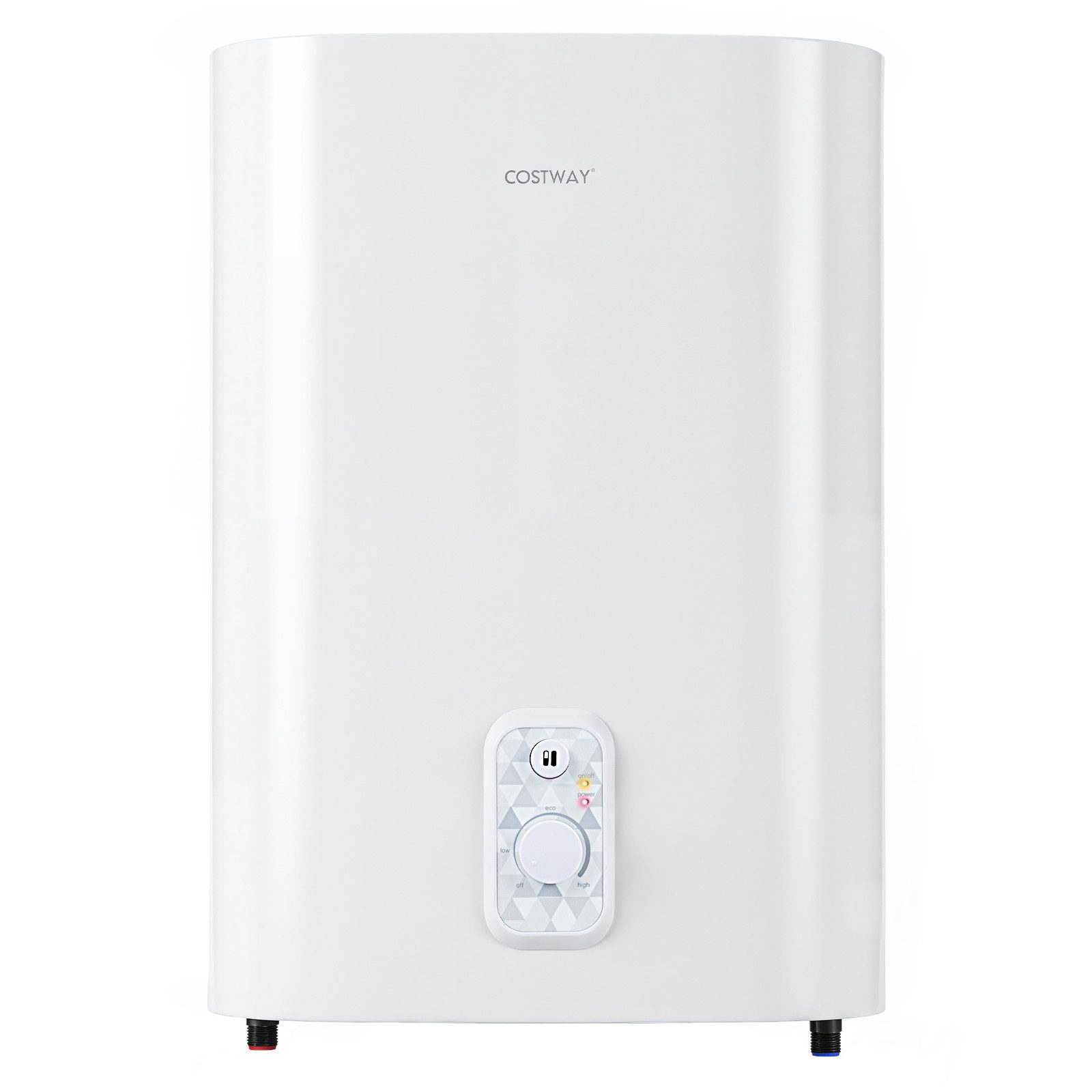 COSTWAY Wandspeicher, (max. 75°C), Warmwasserspeicher 25L mit Doppelbehälter