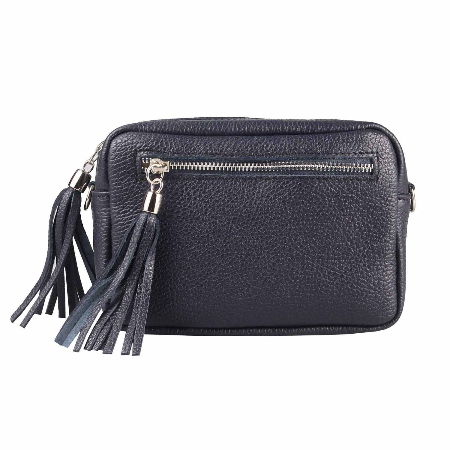 ITALYSHOP24 Schultertasche Made in Italy Damen Leder Tasche CrossOver, als günstig online kaufen