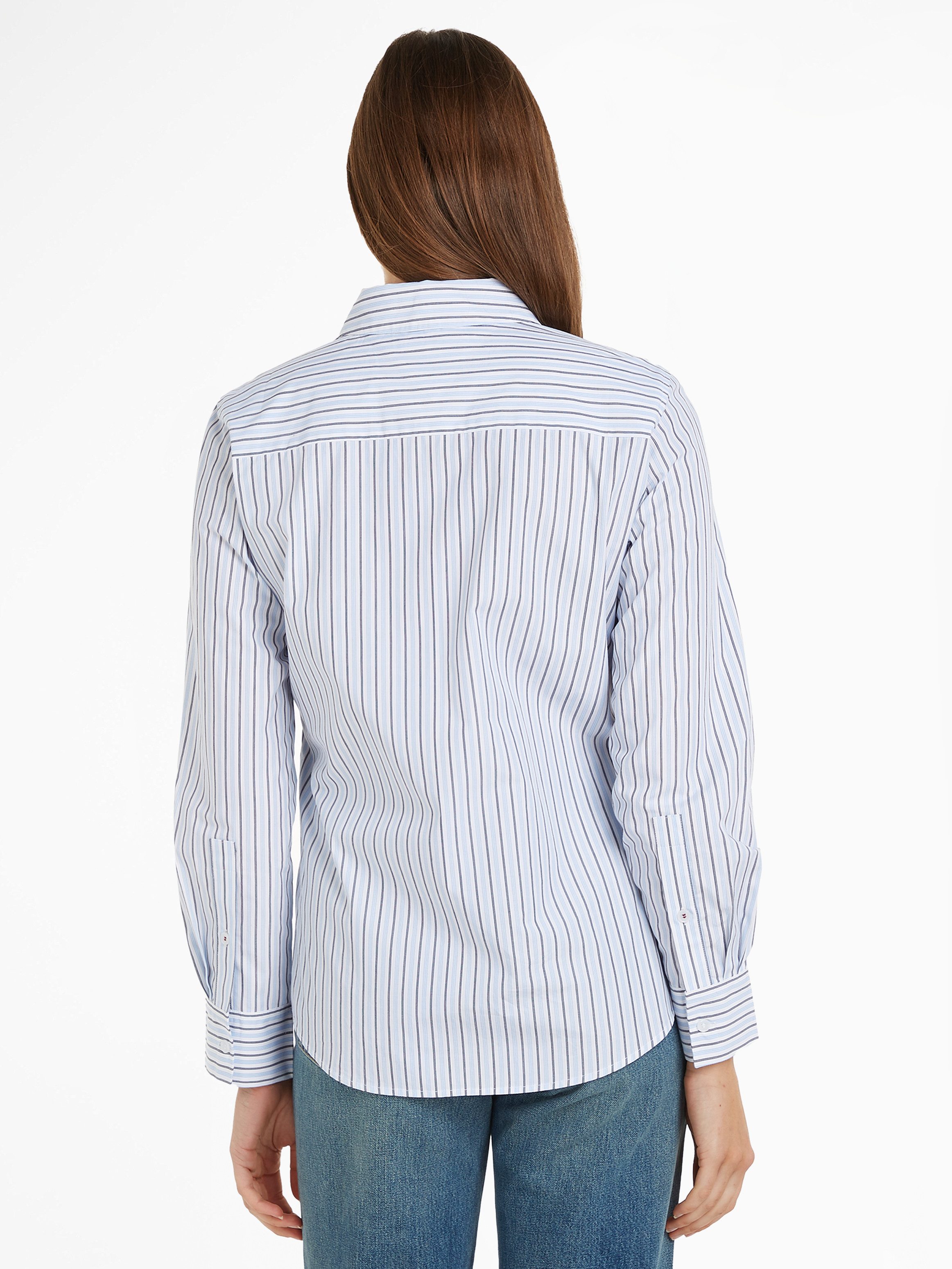 Tommy Hilfiger Hemdbluse STRIPE REGULAR SHIRT günstig online kaufen