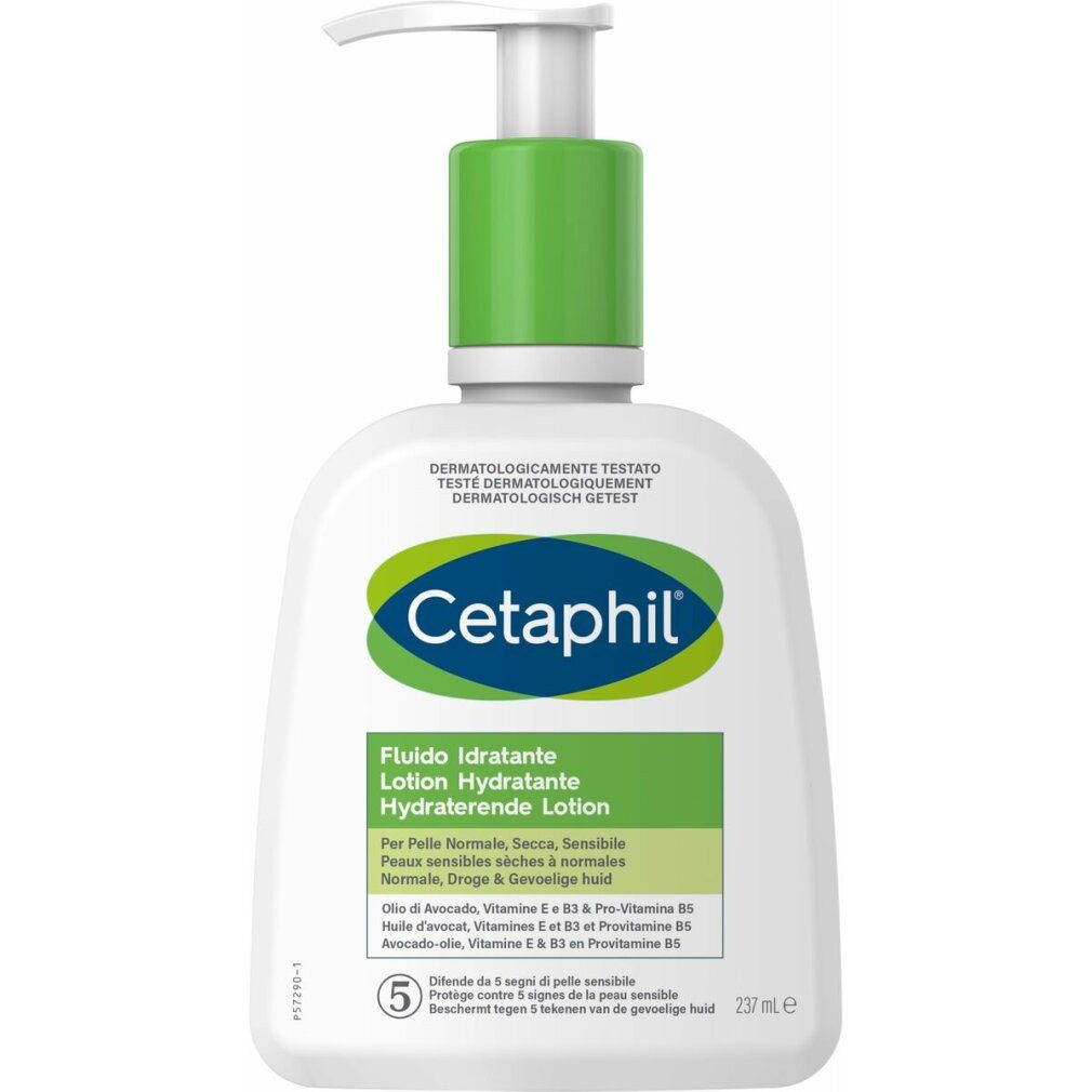 Cetaphil Körperpflegemittel Feuchtigkeitslotion für Gesicht und Körper - Volumen: 237 ml