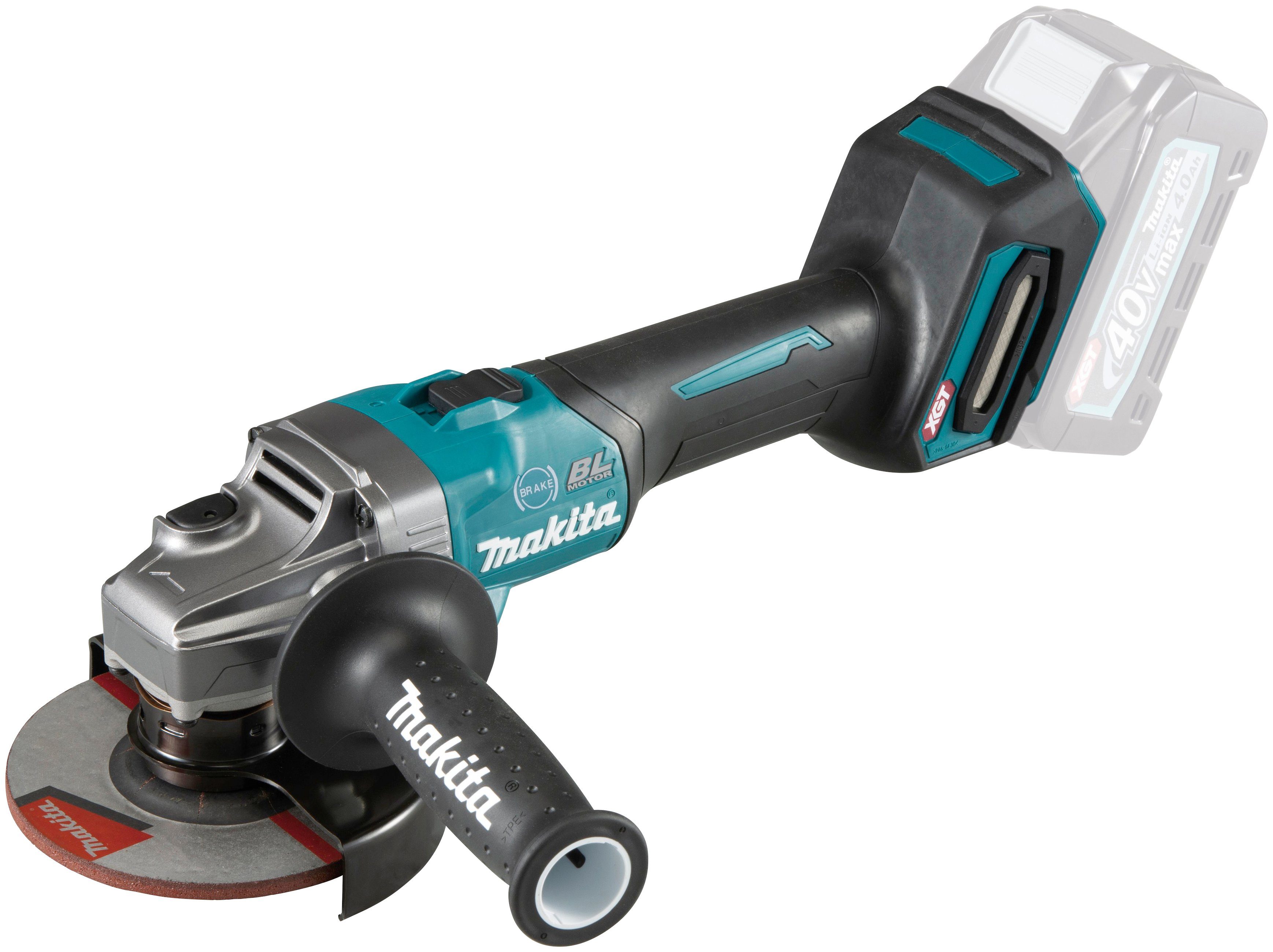 Makita Akku-Winkelschleifer GA005GZ, XGT, 40V max., 125 mm, ohne Akku und Ladegerät | Winkelschleifer