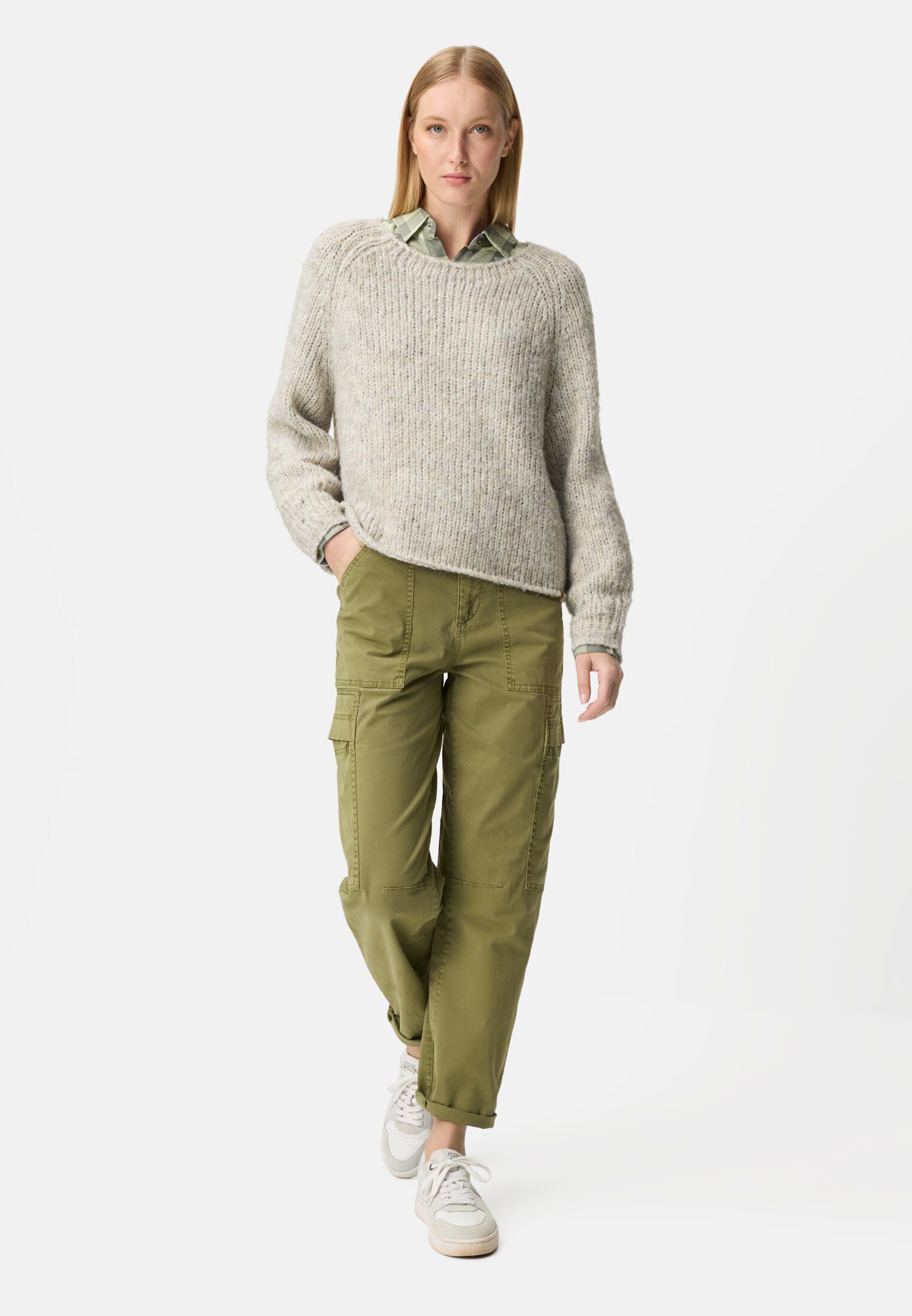 camel active Cargohose aus Baumwollmix