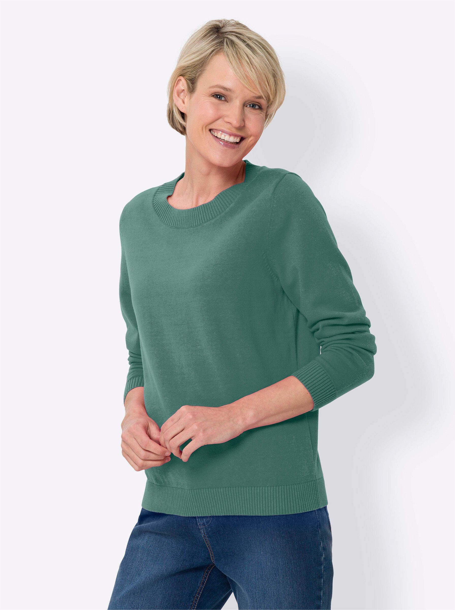 Strickpullover Langarm-Pullover
