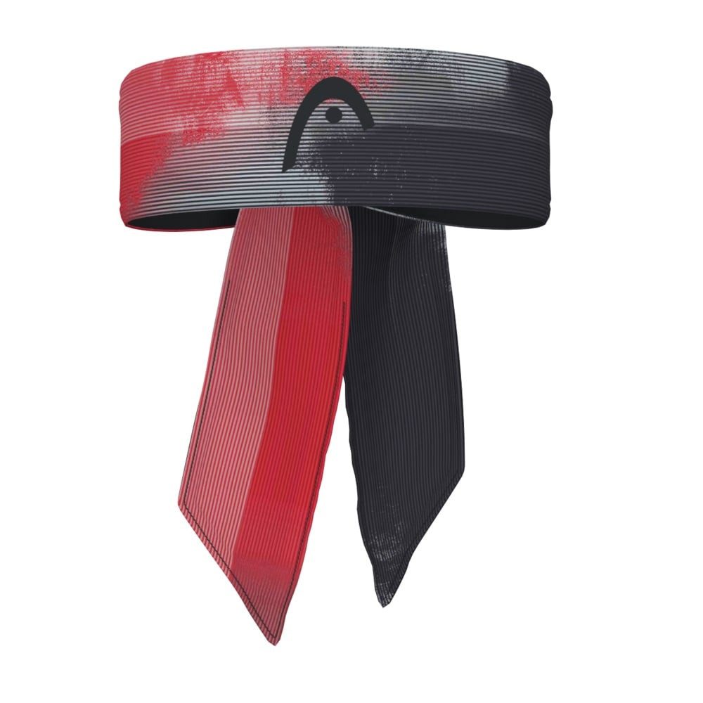 Head Stirnband Bandana - schwarz/grau/rot - 1 Stück günstig online kaufen
