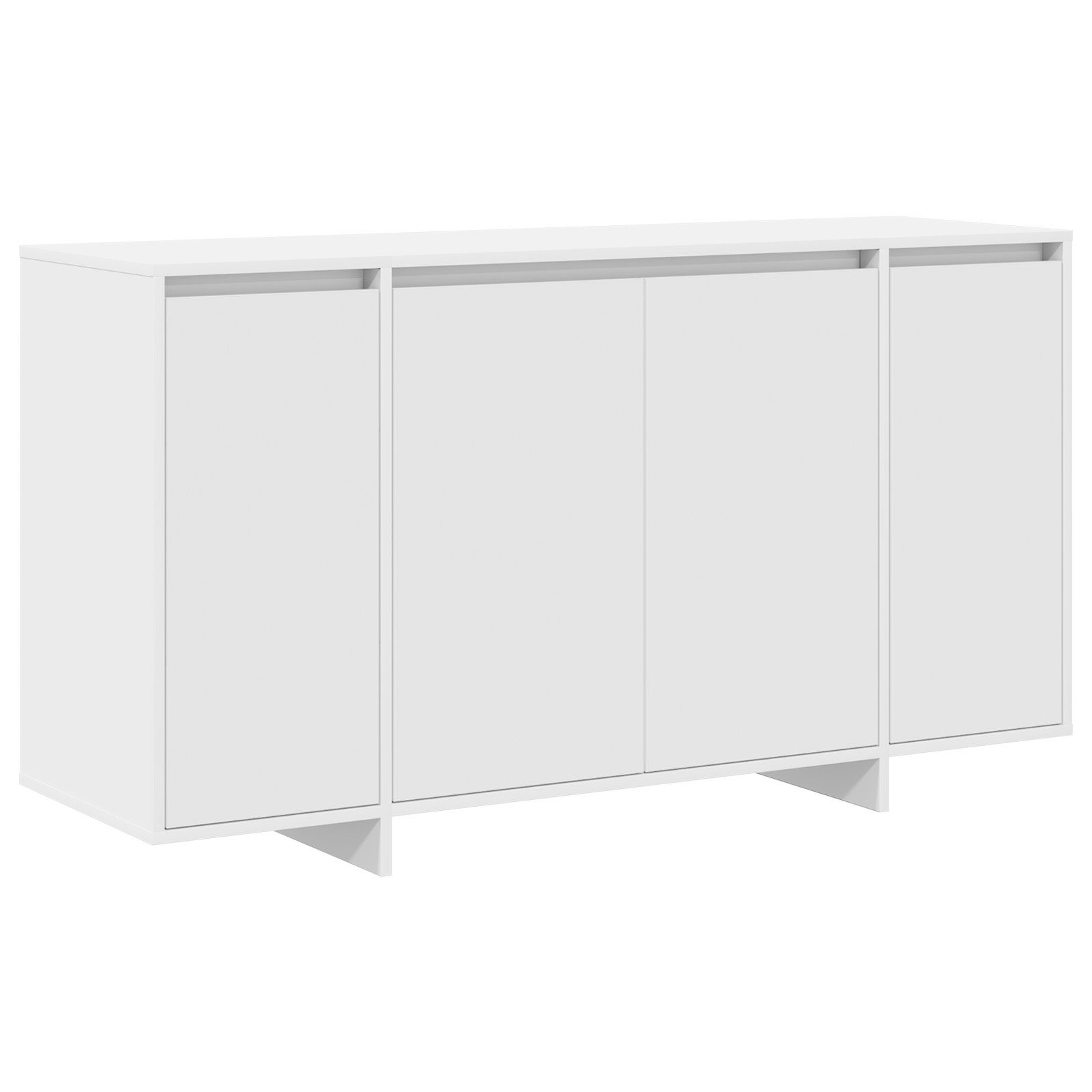 vidaXL Sideboard Weißes Sideboard Weiß Holz günstig online kaufen