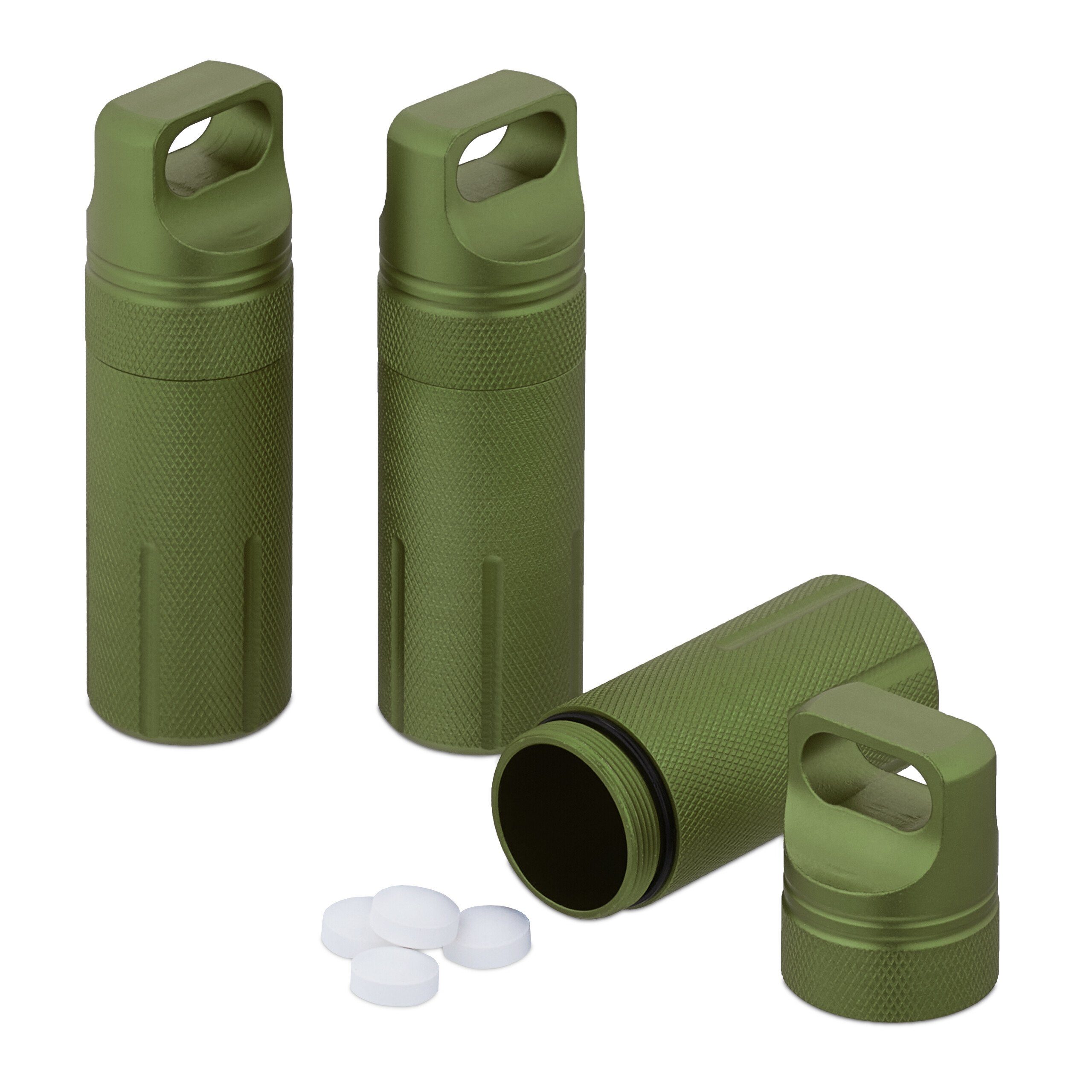 Pillendose Wasserdichte Kapsel 3er Set