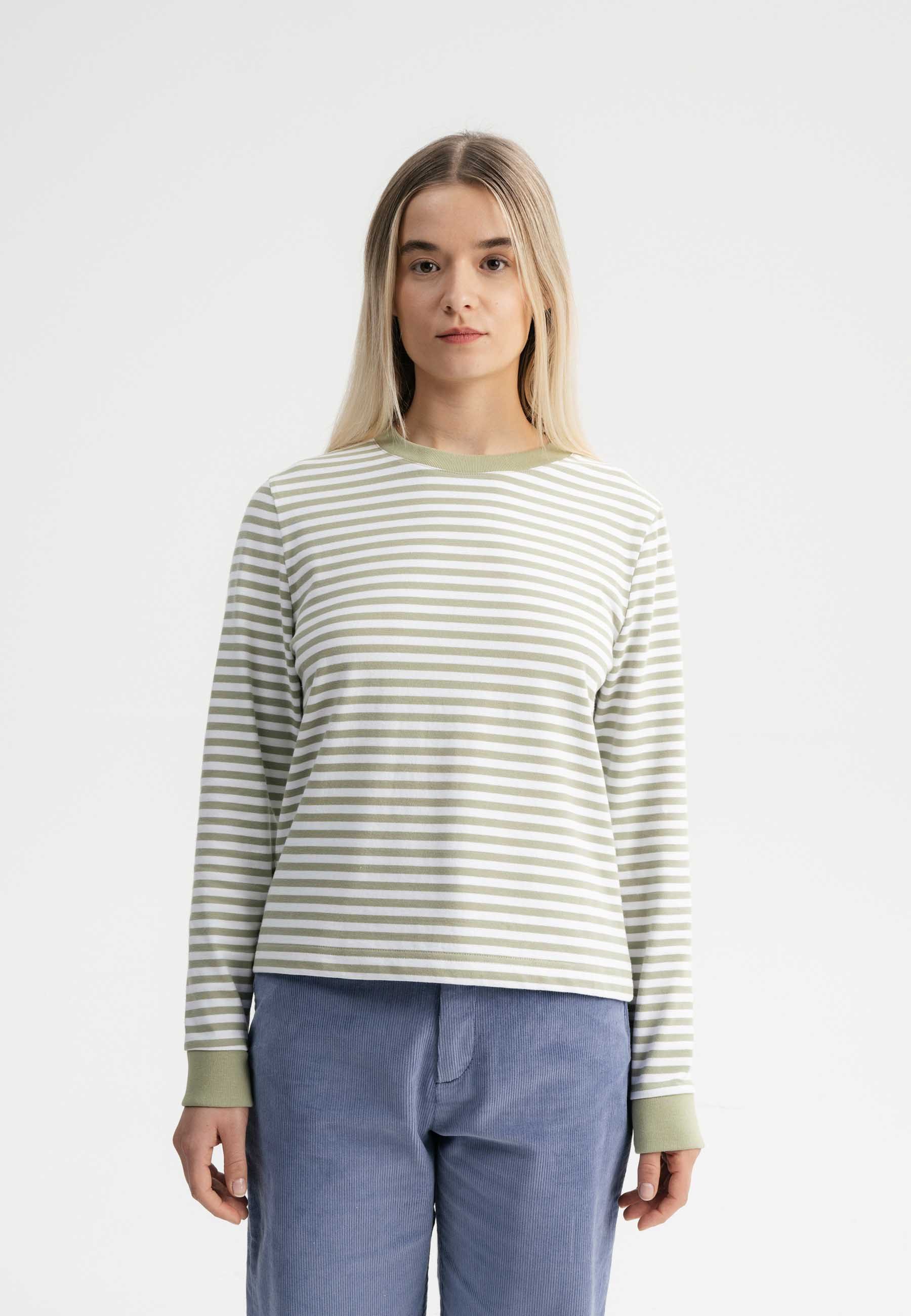 MELA Langarmshirt Damen Langarmshirt schwer AASTHA günstig online kaufen