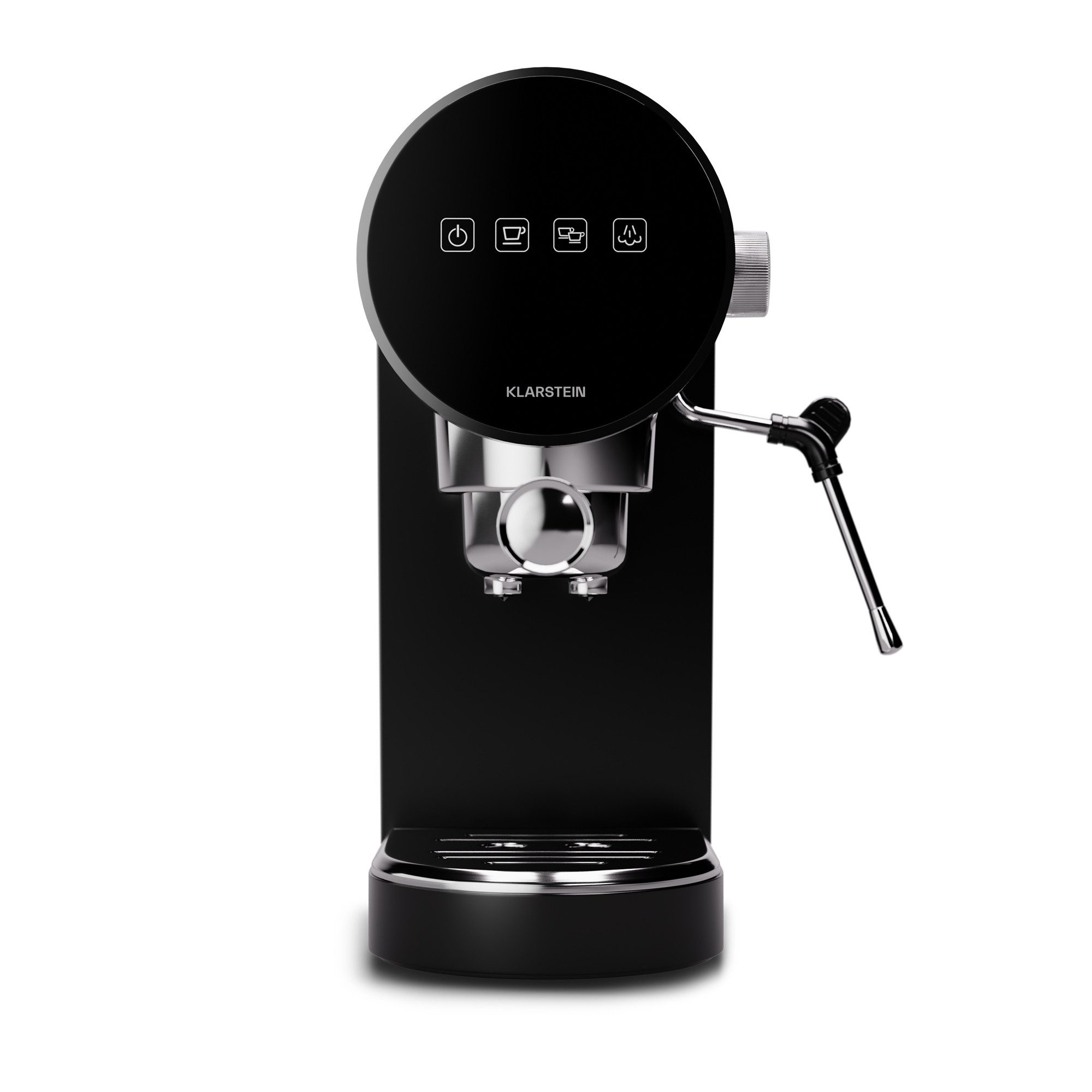 Klarstein Filterkaffeemaschine, 0.9l Kaffeekanne, Kaffeemaschine 1360 W 20 Bar 2 Tassen