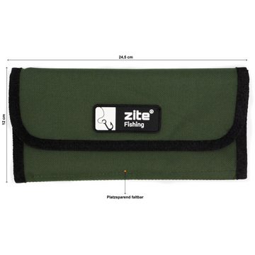 Zite Vorfachtasche 24,5x12cm - Praktische Hakentasche & Rig-Bag Angeln
