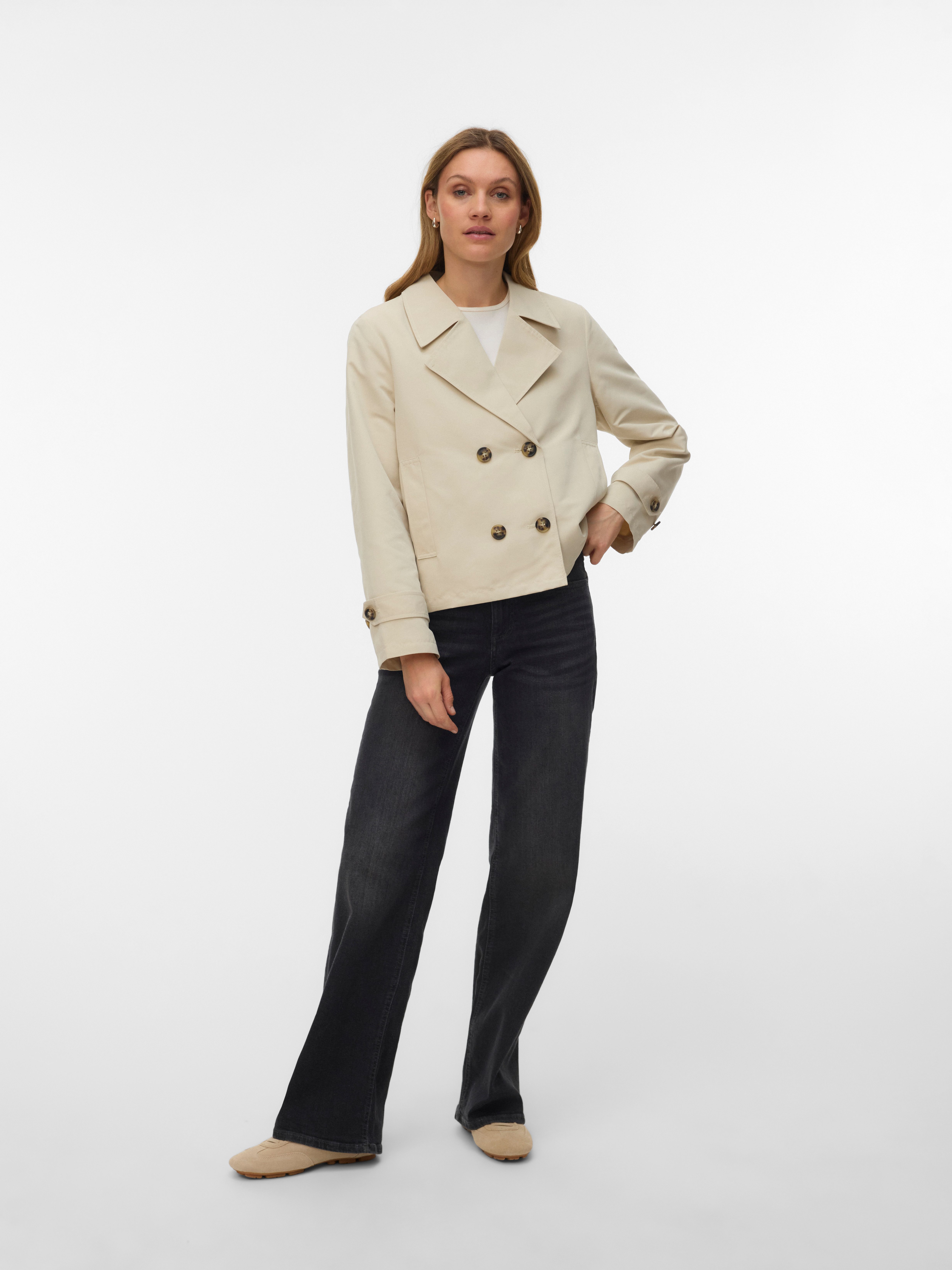 Vero Moda Kurzjacke VMCHLOEMIA SHORT TRENCHCOAT GA NOOS