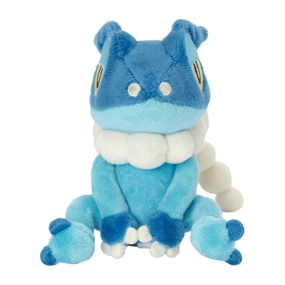 Pokémon Center Plüschfigur Pokemon Amphizel Kuscheltier - 12 cm Plüschtier Frogadier Original
