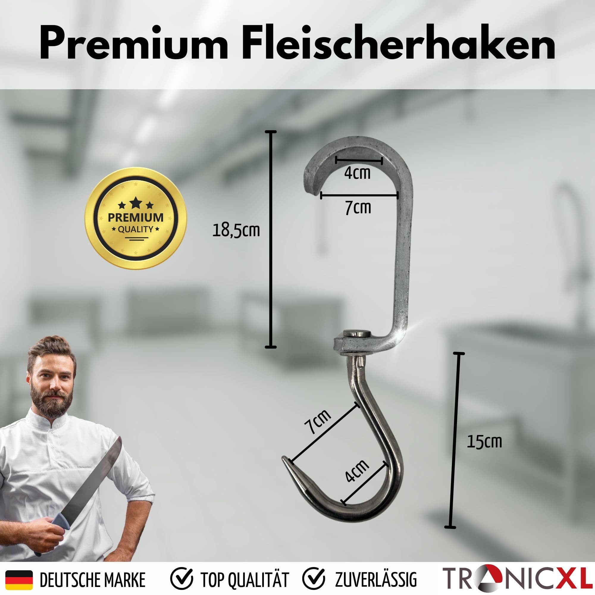 TronicXL S-Haken Euro-Haken Din 5047 35x12 günstig online kaufen