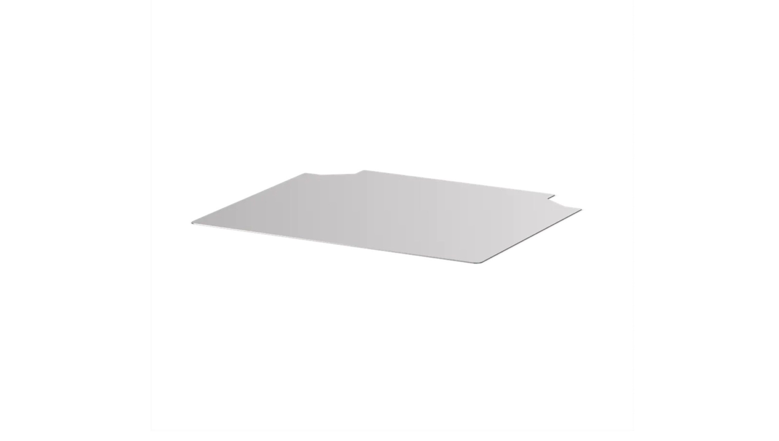 FinTec Saunaofen FinTec Edelstahl-Bodenplatte für Saunaofen TROLL, (FinTec TROLL), Edelstahl-Bodenplatte für FinTec TROLL