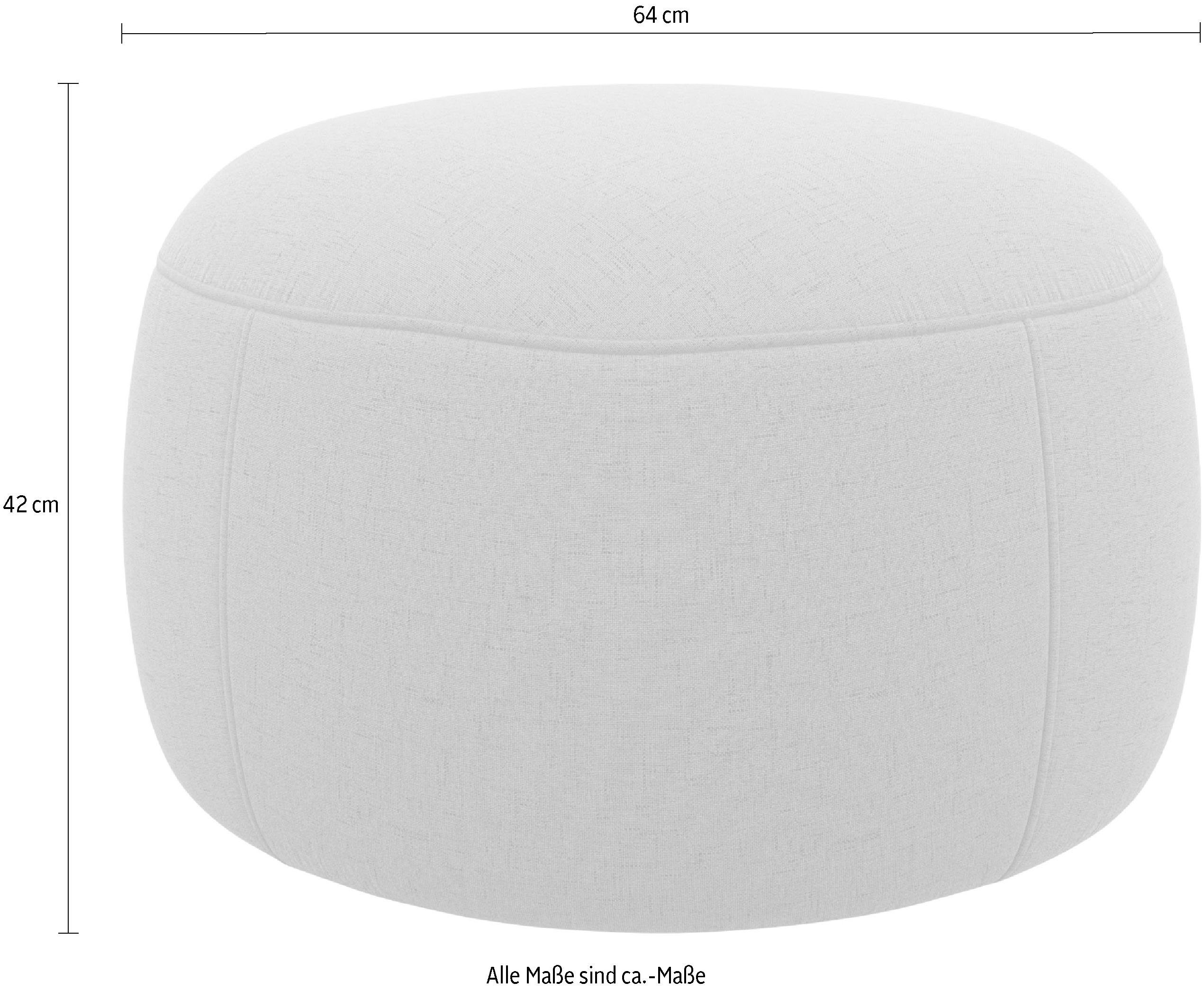 sit&more Hocker Cadabra, Rundhocker, Durchmesser Sitzfläche 64 cm oder 104 cm