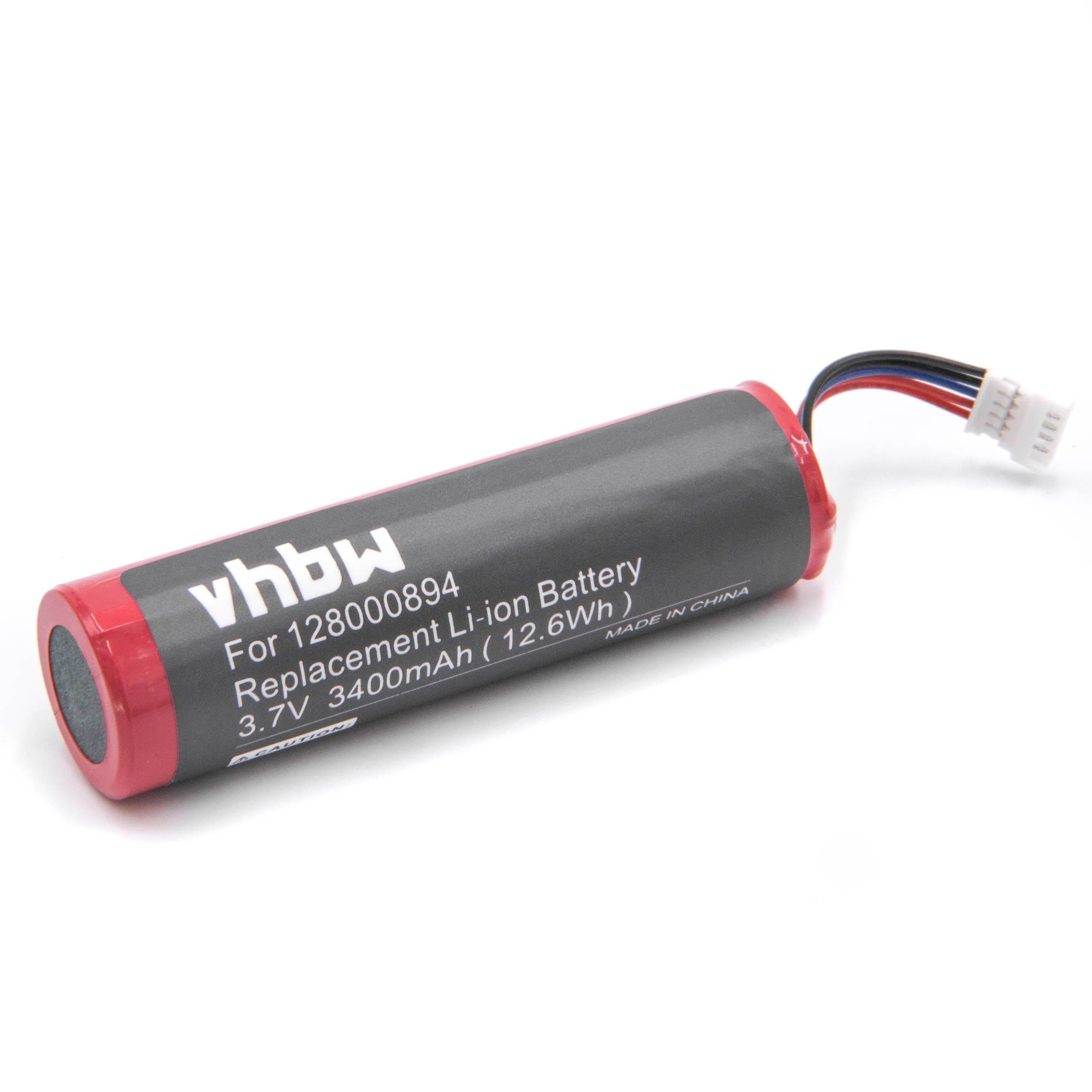 passend vhbw GM4130-WH-433K1, Datalogic Akku 3400 mAh für GM4130-BK-910K2, Gryphon