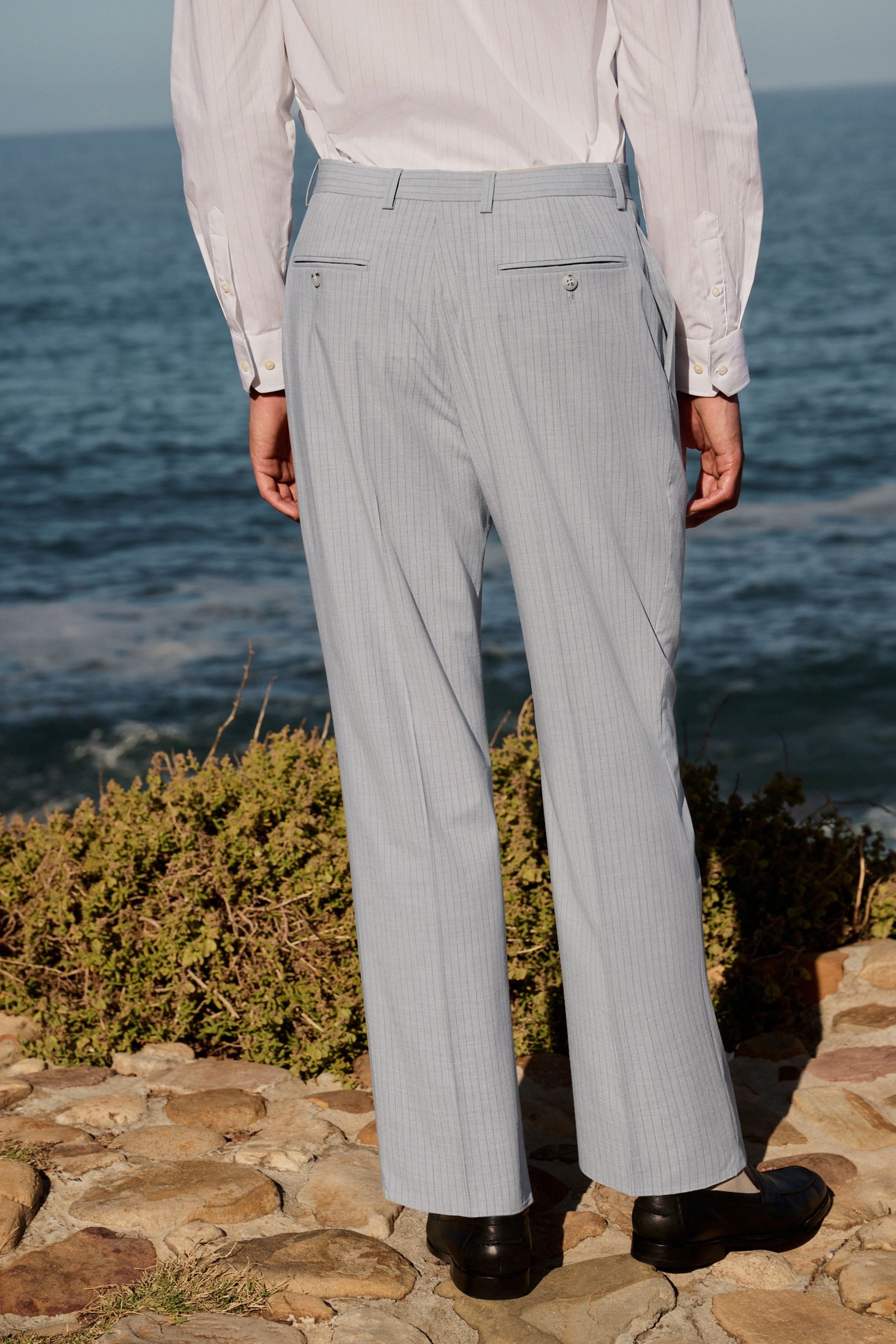 Next Anzughose Skinny Fit Anzughose mit günstig online kaufen