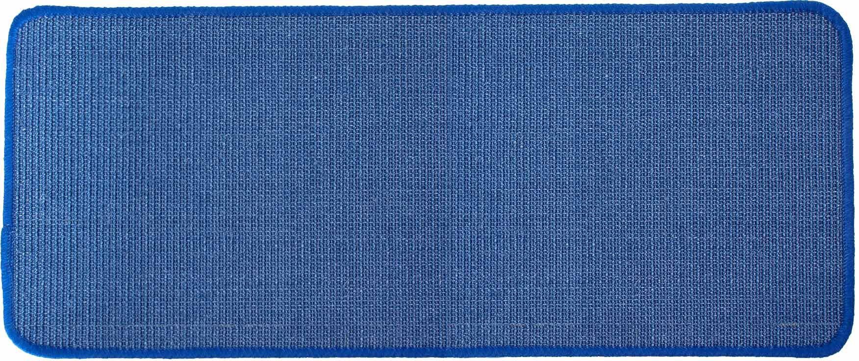 Küchenläufer SISAL, Primaflor-Ideen in Textil, rechteckig, Höhe: 6 mm, Obermaterial: 100% Sisal, rutschhemmend, Küche blau