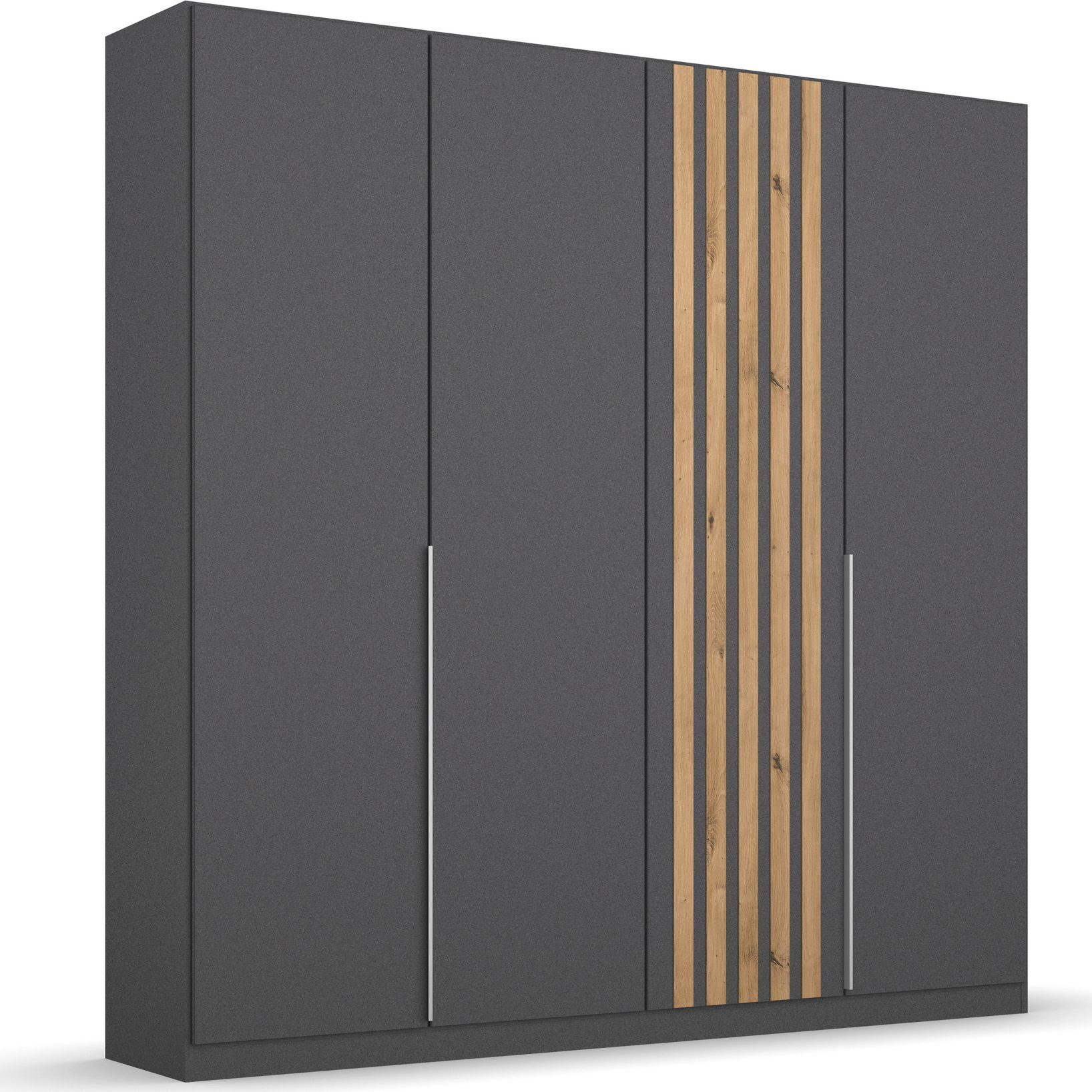 Drehtürenschrank Kleiderschrank Schrank Garderobe Garderobenschrank LAMELLA