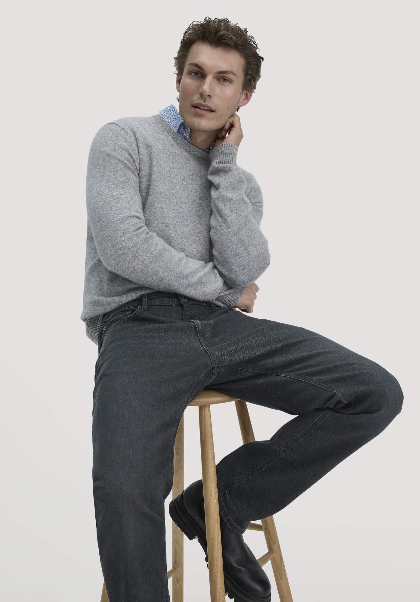 Hessnatur Bequeme Jeans BETTER RECYCLING aus Bio-Denim (1-tlg) BETTER RECYCLING aus Bio-Denim