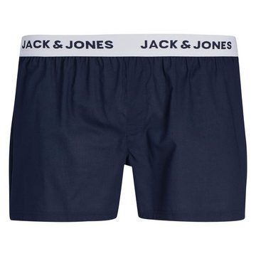 Jack & Jones Boxershorts Herren Web-Boxershorts, 3er Pack - JACDYLAN WOVEN