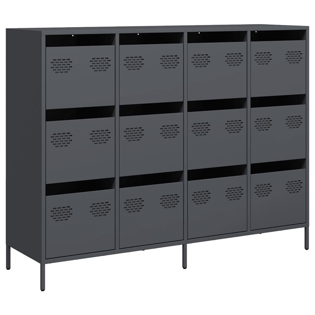vidaXL Sideboard Sideboard Anthrazit 135x39x103,5 cm günstig online kaufen