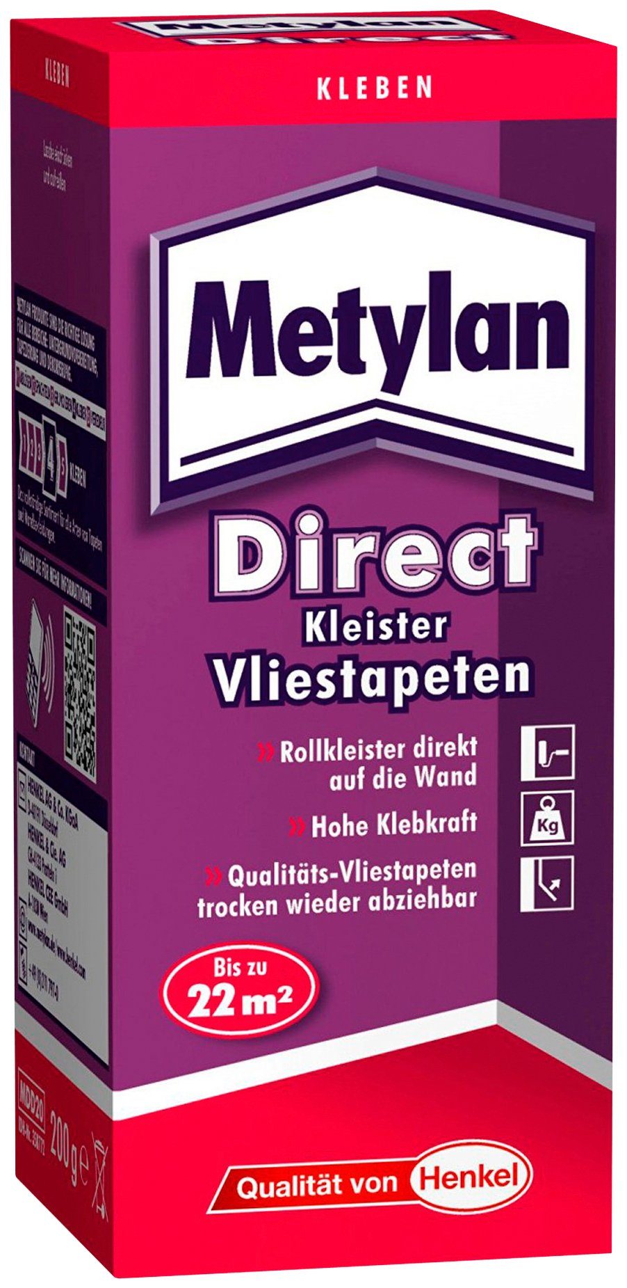 Metylan Tapetenkleber »Direct«, (Set), für Vliestapete, gebrauchsfertig  online kaufen | OTTO