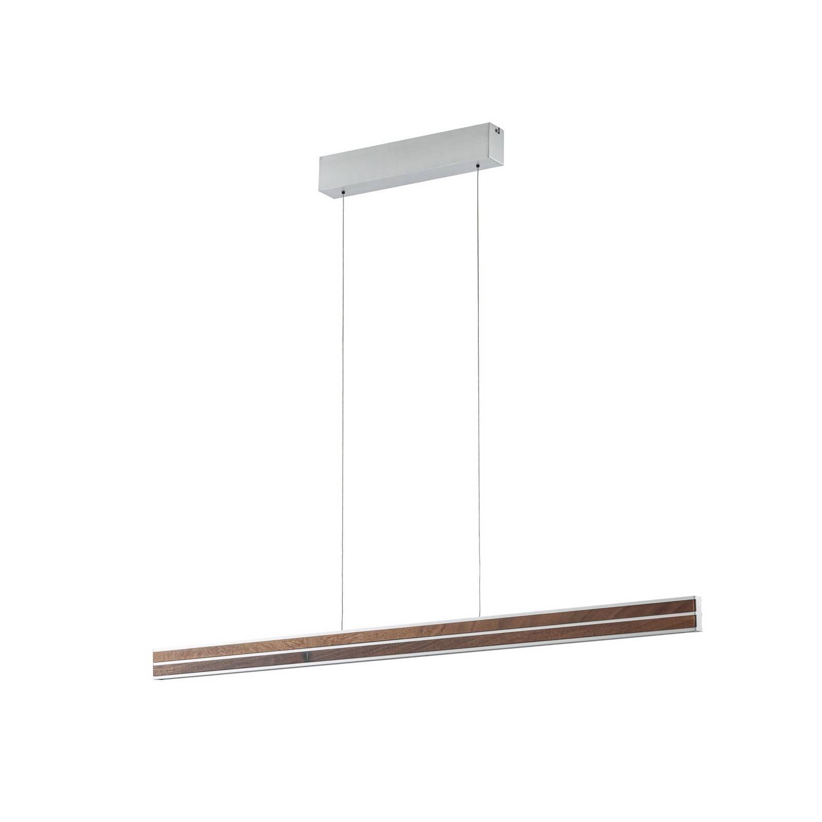 Quitani Hängeleuchte Lisene, LED, Metall Farbwechsel warmweiß / tageslicht IP20, LED 37 W gesamt, Farbwechsel warmweiß / tageslicht