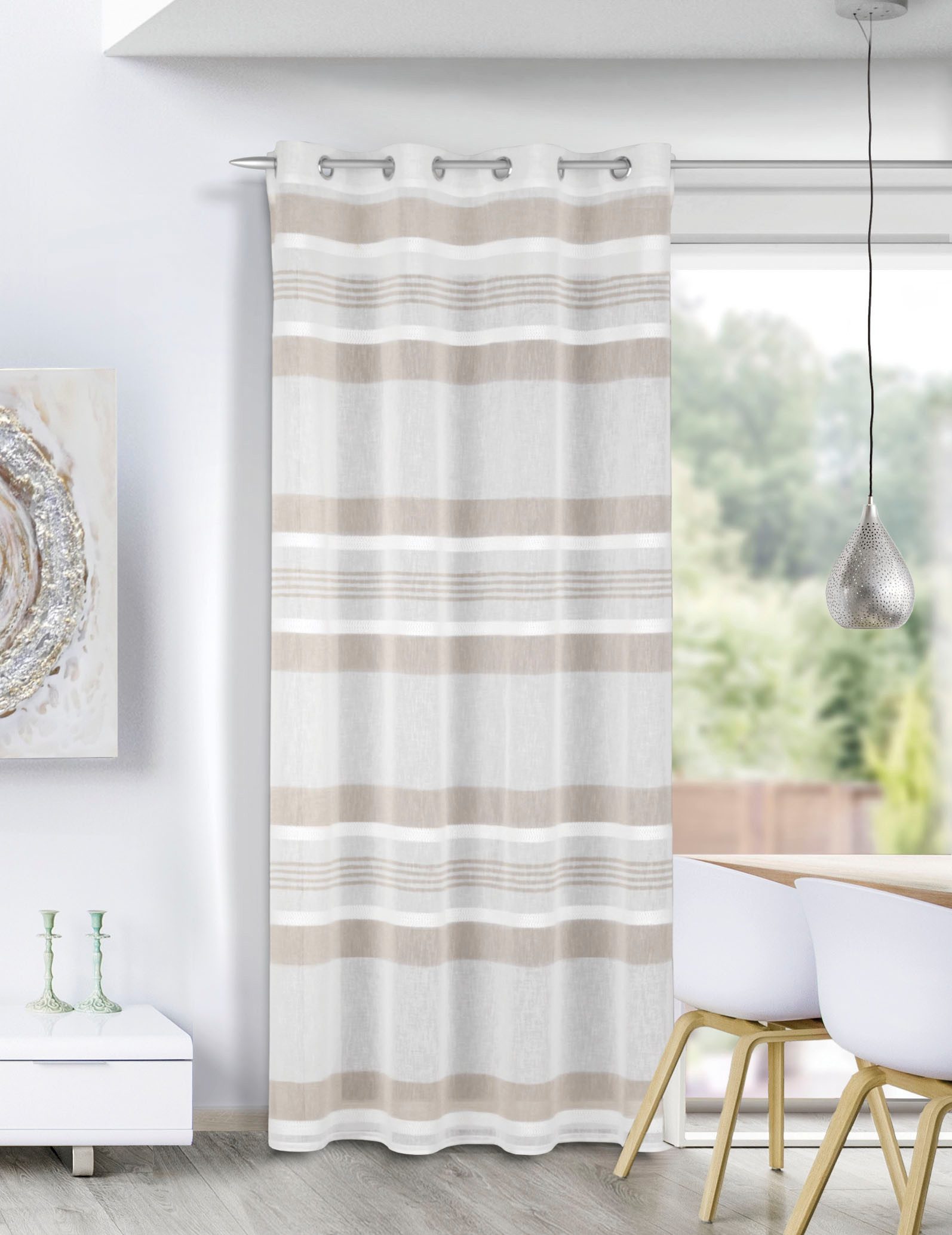 HOMING Vorhang Kaia, Ösen (1 St), günstig online kaufen