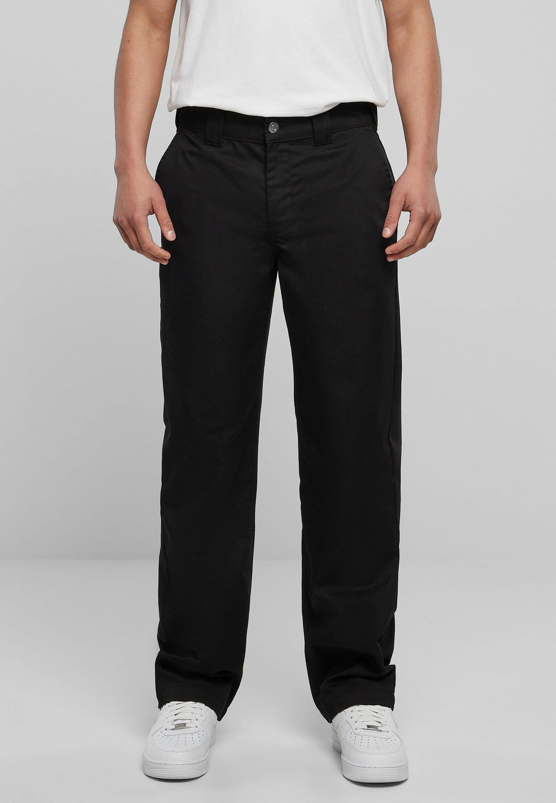 URBAN CLASSICS Stoffhose Herren black Pants Classic (1-tlg) Workwear