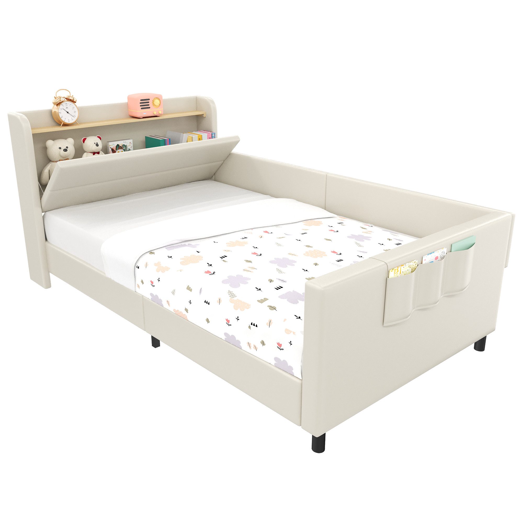 OKWISH Kinderbett Funktionsbett (Praktisches Polsterbett-Spleißbett mit günstig online kaufen
