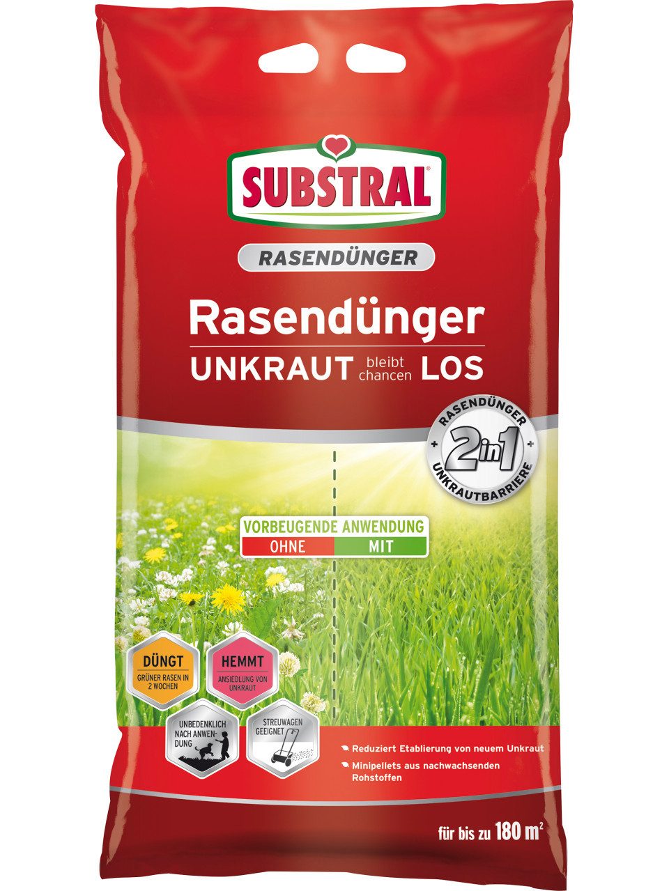 Substral Rasendünger Substral Rasendünger mit Unkrautverdränger 9,1 kg