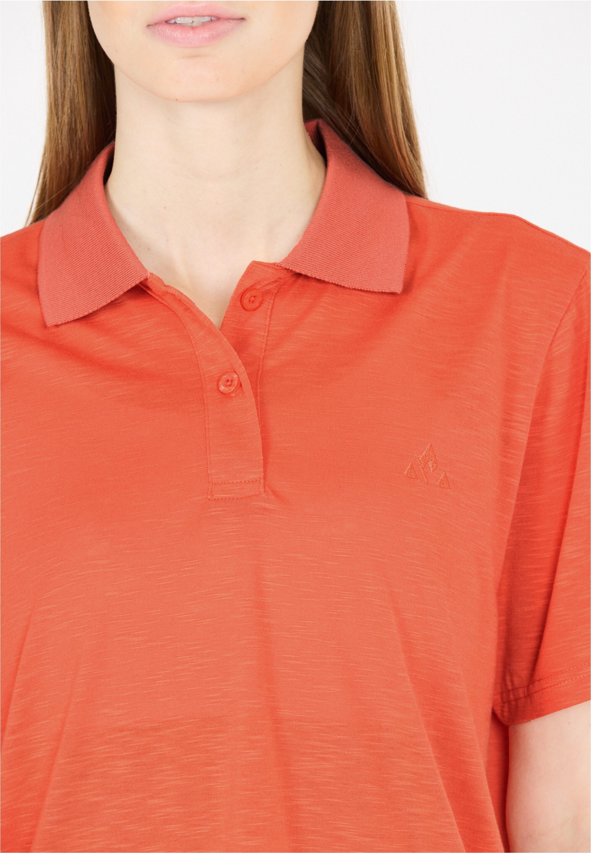 WHISTLER Langarm-Poloshirt Vale Aus leichtem Material