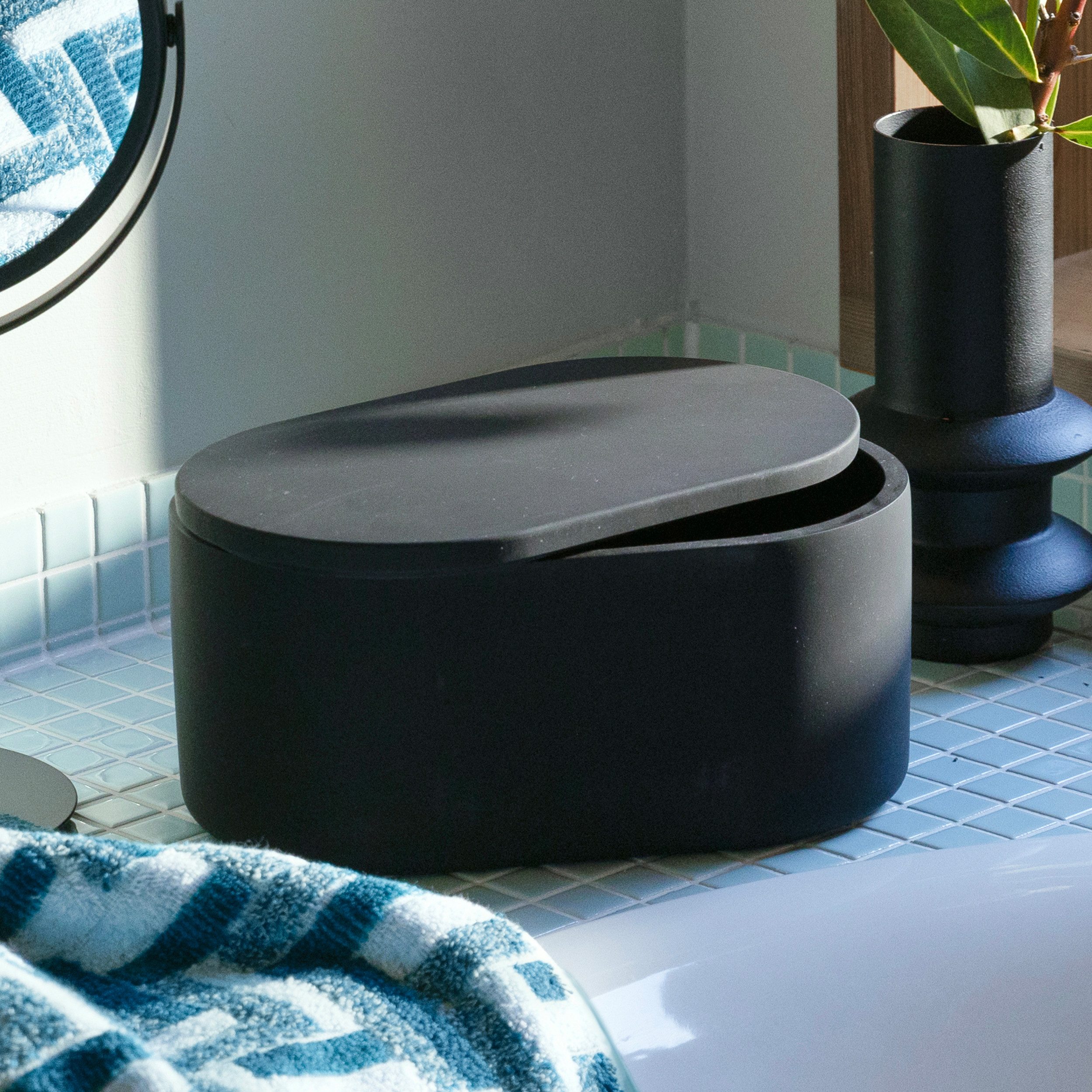 Möve Aufbewahrungsbox Black Velvet (Komplett-Set)