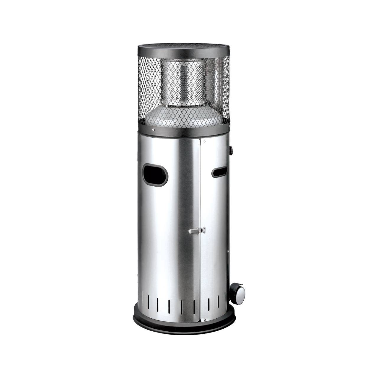 Enders® Heizstrahler, Terassen-Heizstrahler Polo 2.0 Edelstahl, Heizpilz