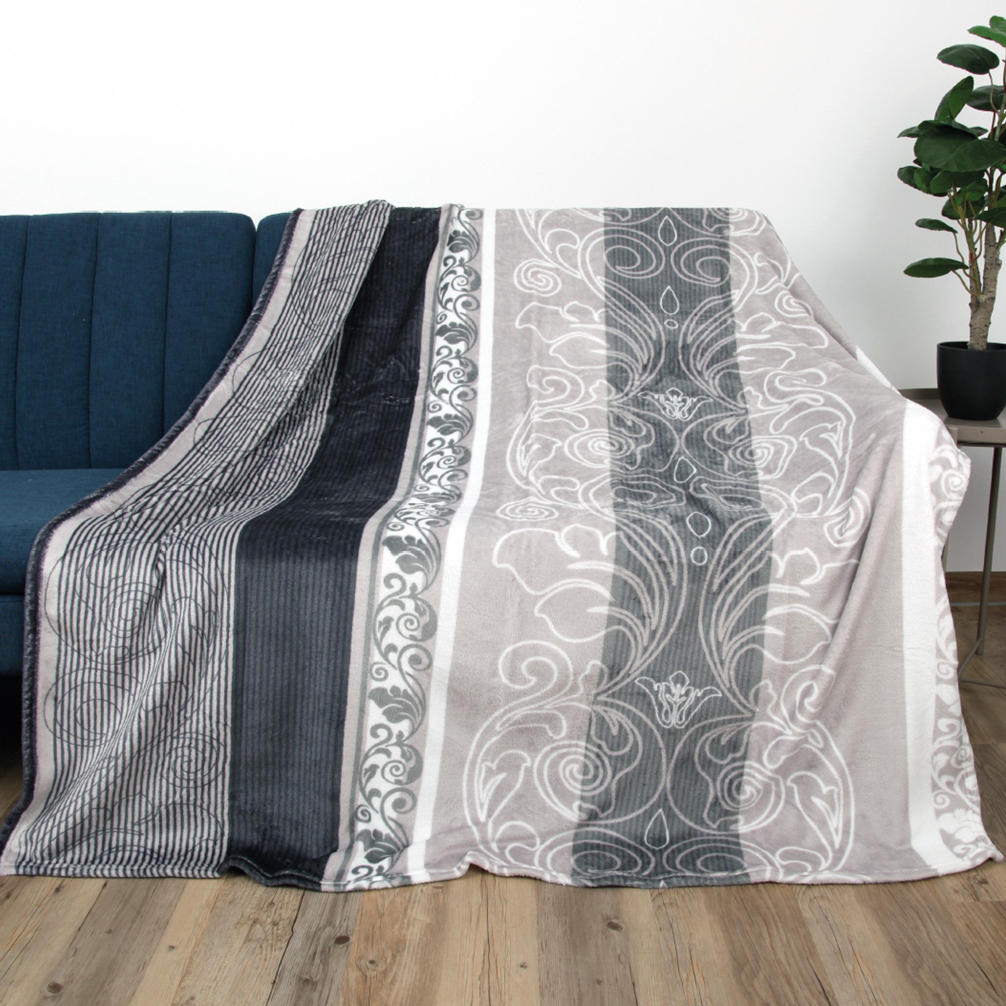 Wohndecke casa bella "soft touch" 130x170cm, günstig online kaufen