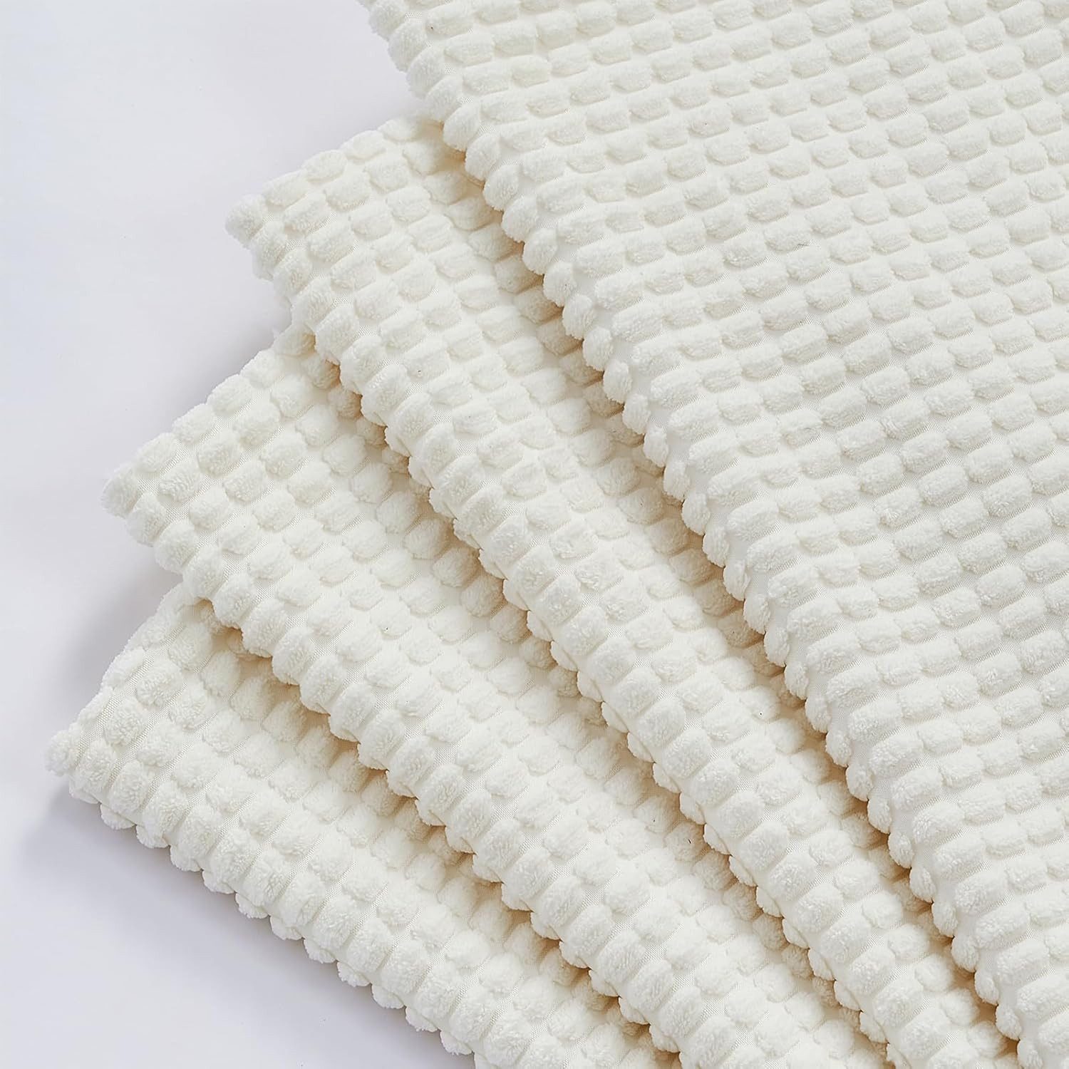 Topfinel Kissenbezug Dekokissenbezug 4er Set 40x40cm aus Cord Samt-Farbverl günstig online kaufen