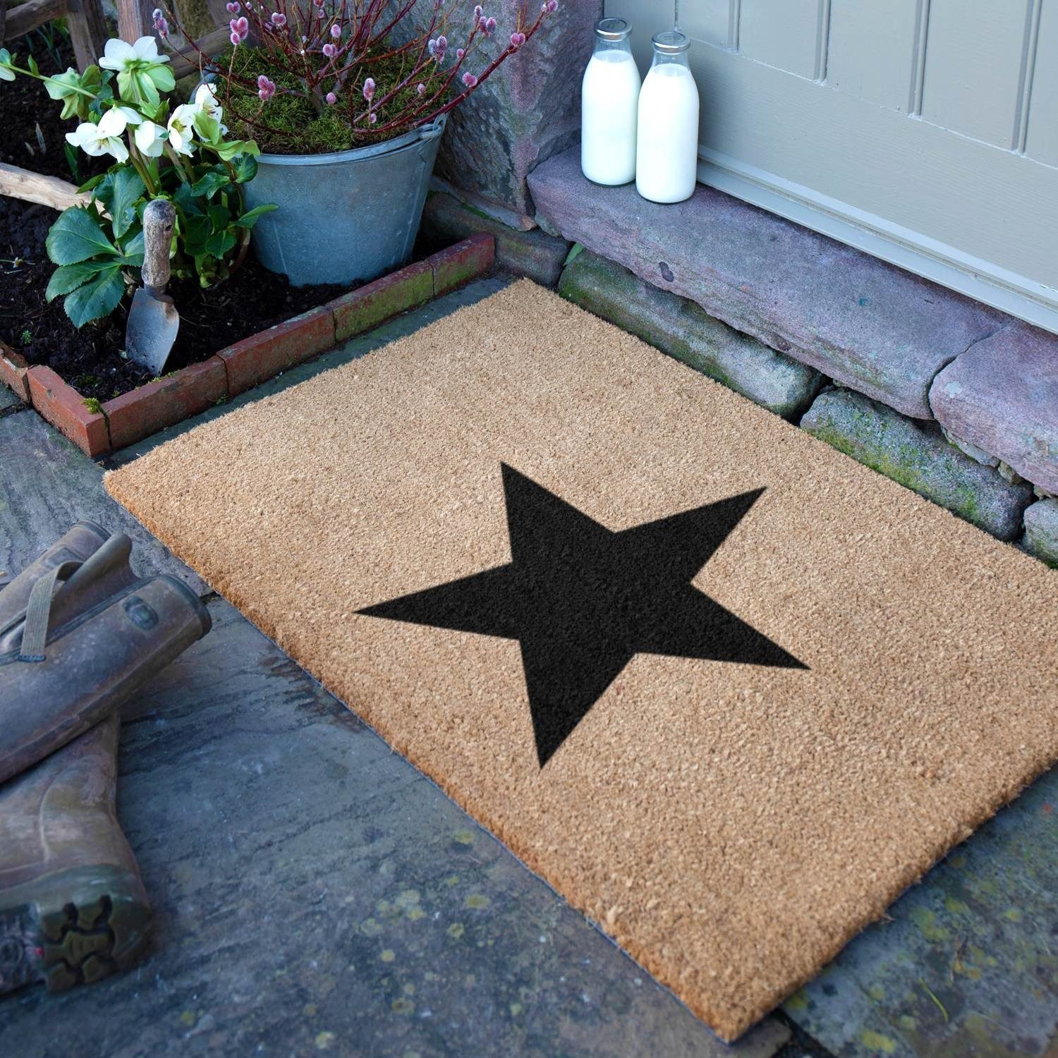 Artsy Mats Fußmatte Fußmatte Sternmuster