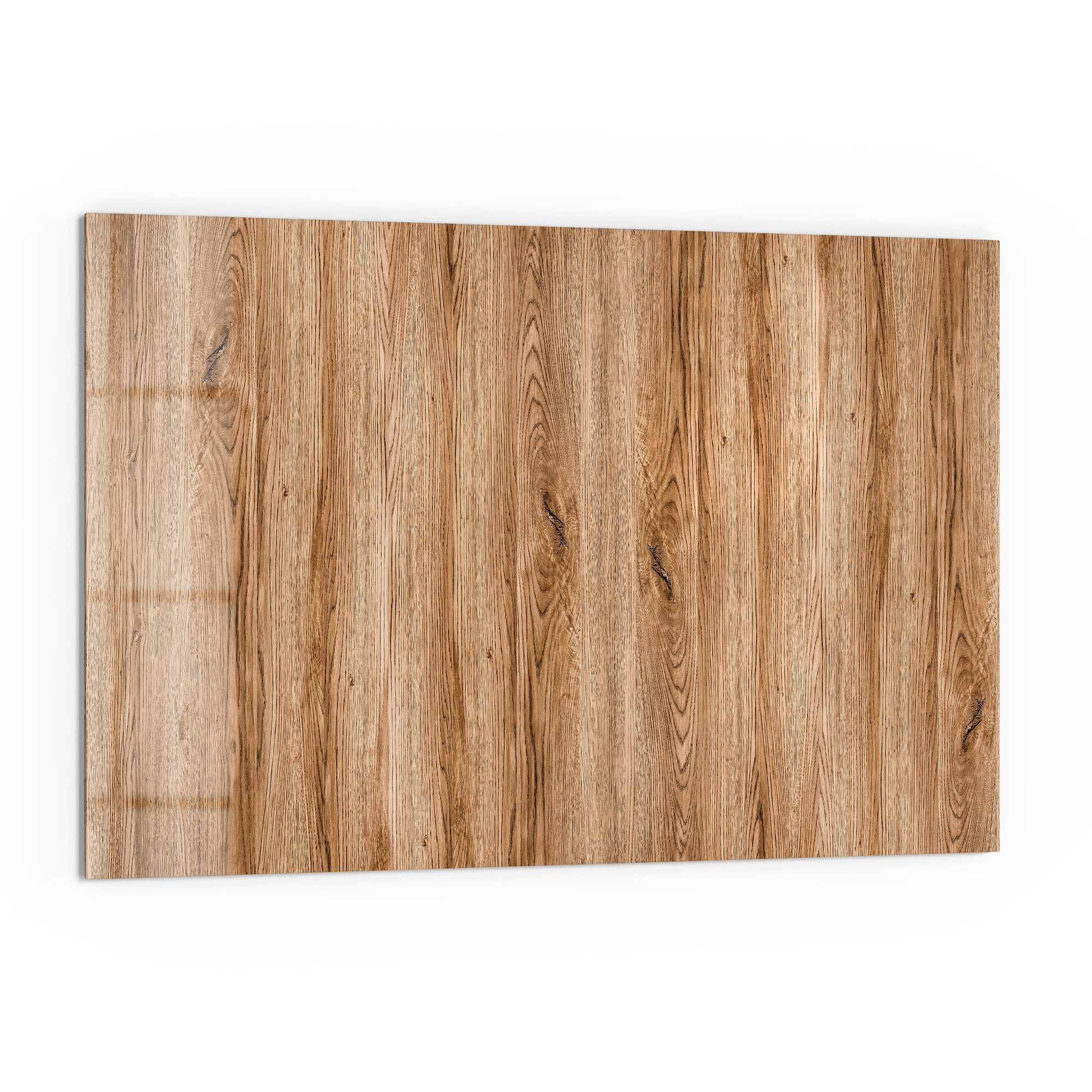 DEQORI Küchenrückwand 'Natürliche Holztexturen', Glas Spritzschutz Badrückwand Herdblende. Reduzierter Preis € 37,90. Unverbindliche Preisempfehlung € 44,00