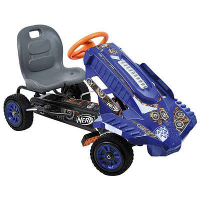 hauck TOYS FOR KIDS Tretfahrzeug Nerf Striker, Tretauto Pedal Go-Cart mit verstellbarem Schalensitz (4-8 Jahre)